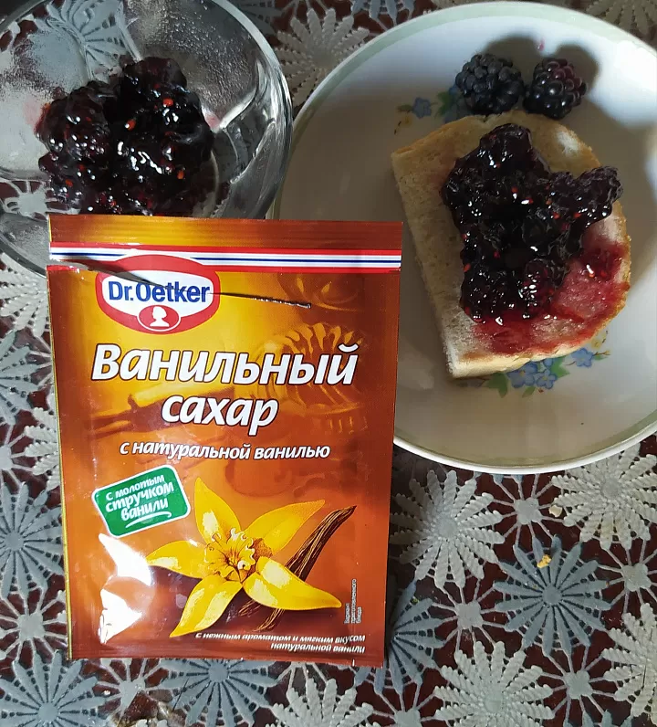 Варенье из ежевики фото