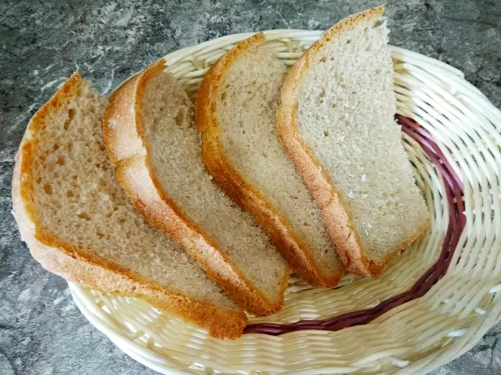 Хлеб из цельнозерновой муки фото рецепта