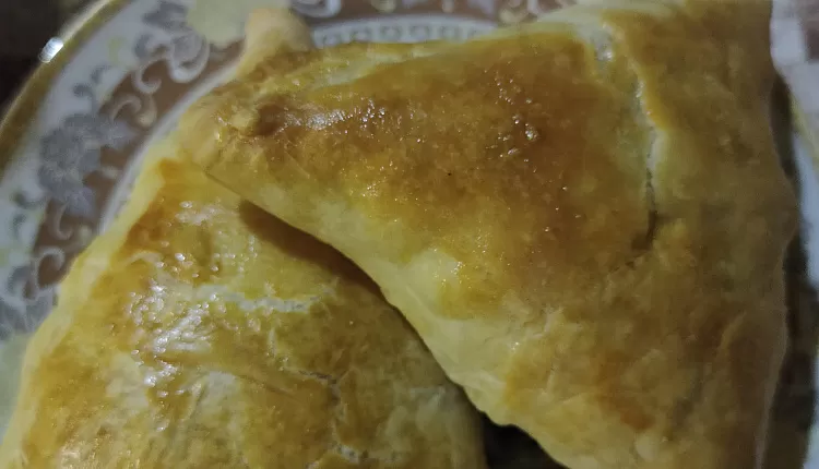Пирожки с мясом и картошкой