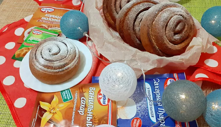Булочки с корицей