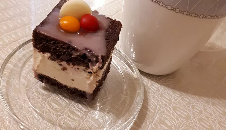 Пирожное "Молочный ломтик"