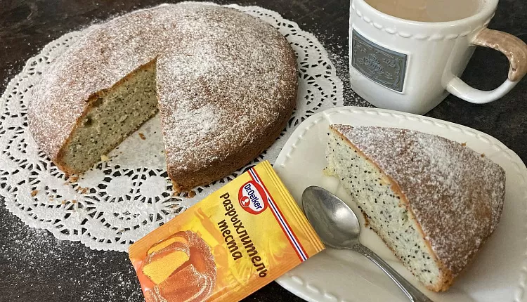Маковый пирог