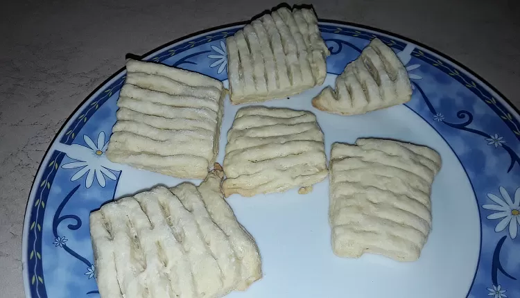 Песочное печенье с шоколадной посыпкой