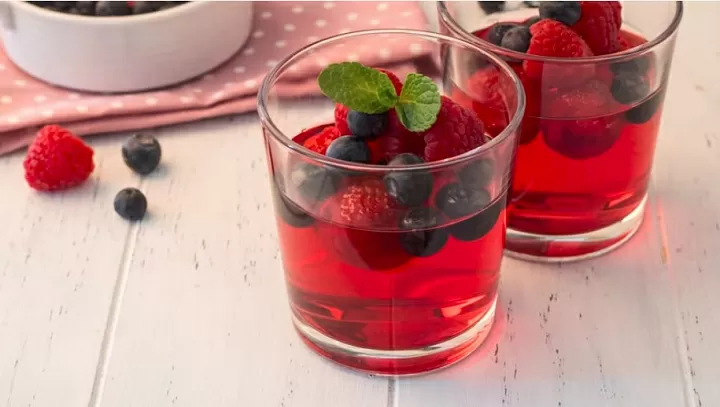 Желе со вкусом лесных ягод фото рецепта