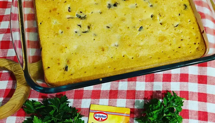 Заливной пирог с курицей и грибами 