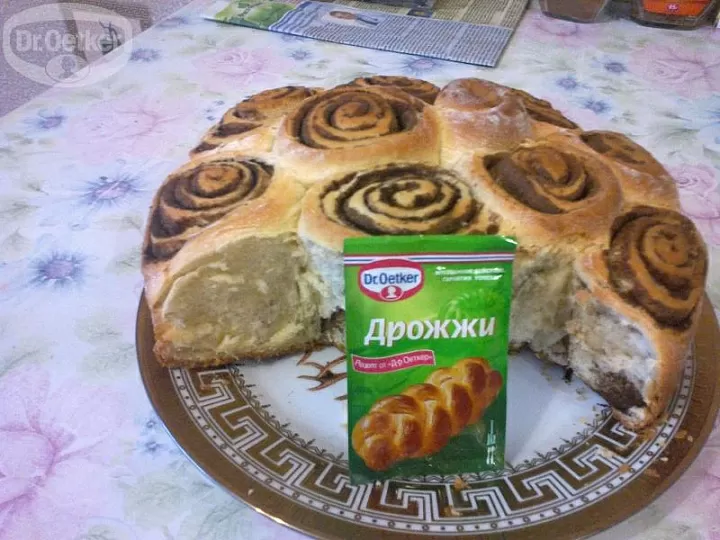 Булочки Синнабон фото