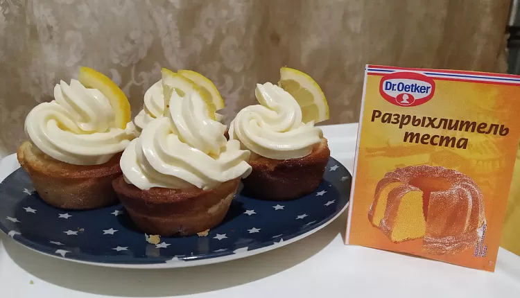 Лимонный кекс