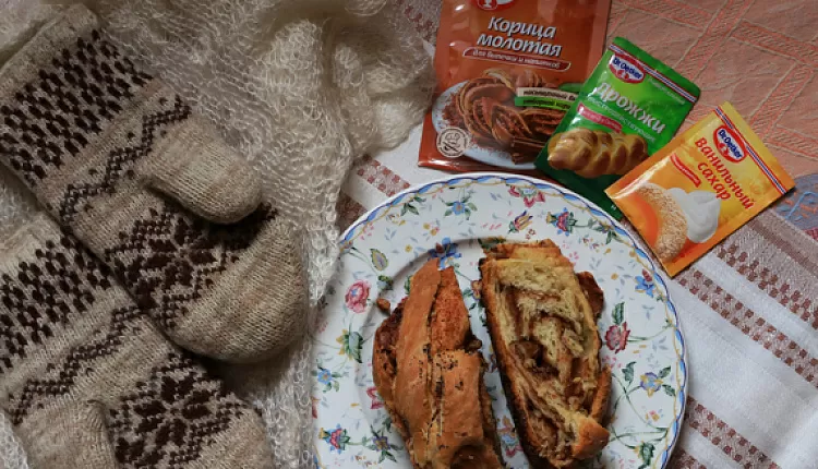 Плетёнка с шоколадом