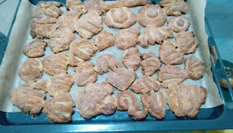 Творожное печенье