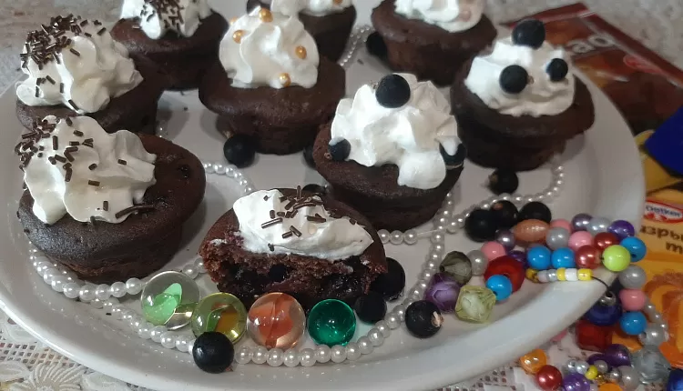 Шоколадные капкейки