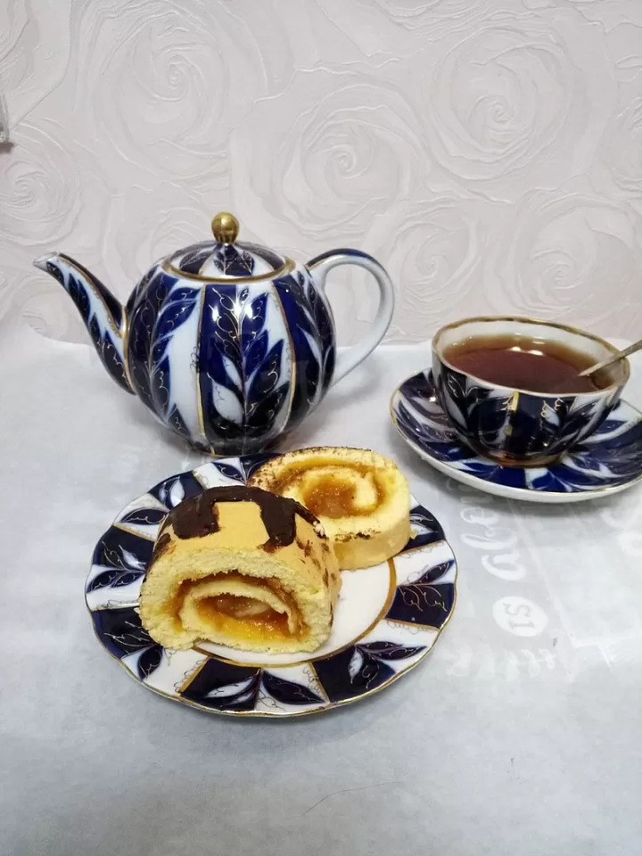 Рулет с вареньем фото