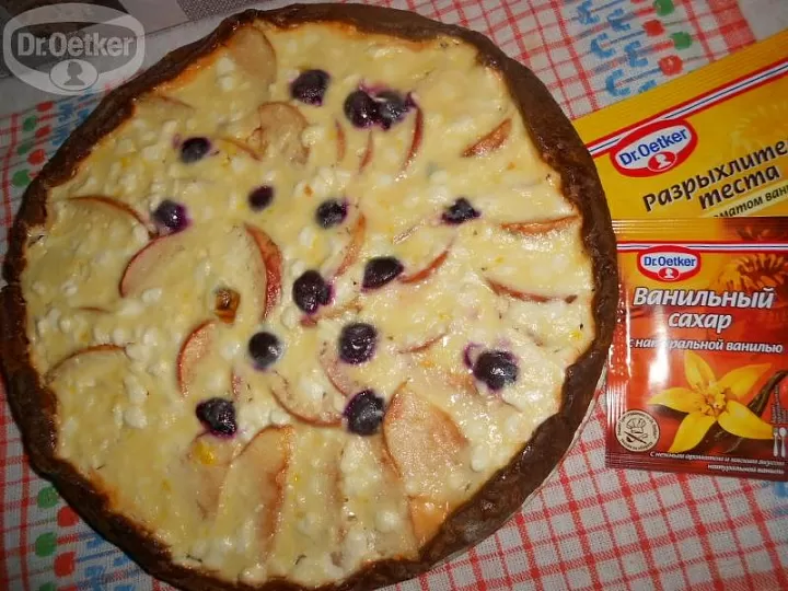 Фруктовый тарт фото рецепта