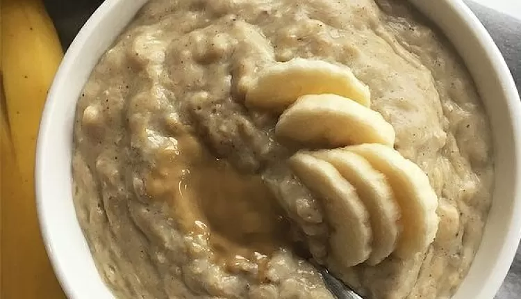 Каша с желе (ленивая овсянка)