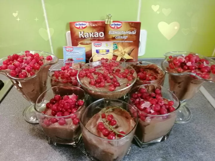 Мусс Шоколадный Поцелуй  фото рецепта
