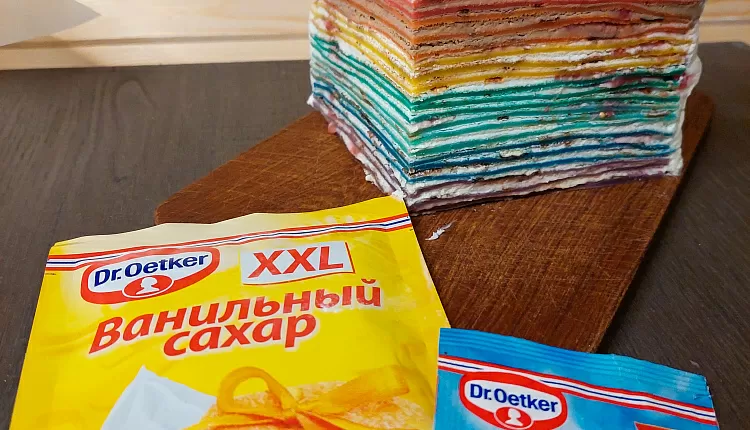Блинный торт Тирамису
