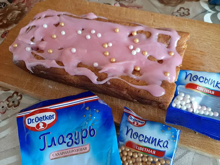 Кекс с глазурью Dr. Bakers фото