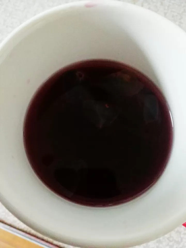 Желе с кусочками винограда фото