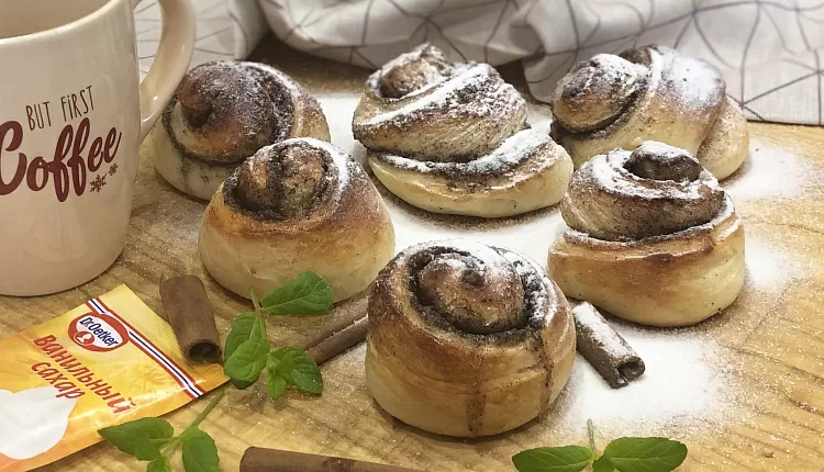 Булочки с корицей