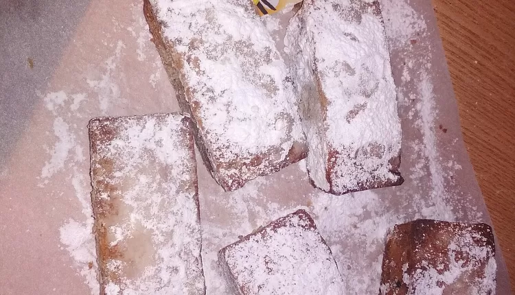 Рождественский кекс (аналог штоллена)