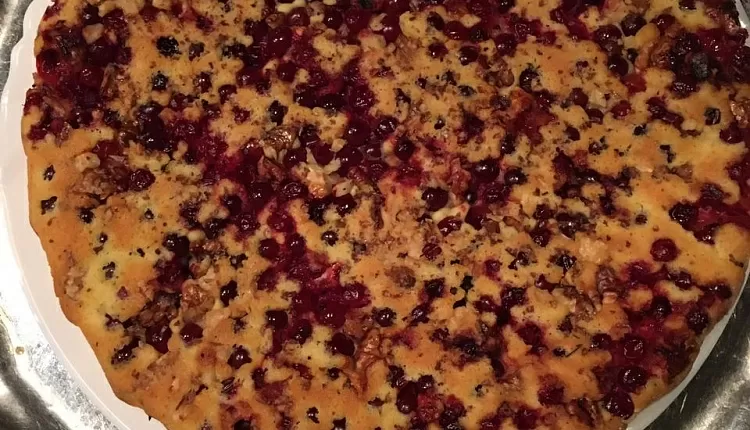 Клюквенный пирог