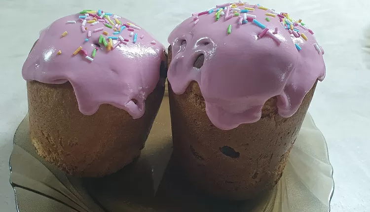 Морковный кулич