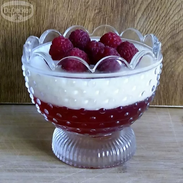 Желе двухслойное фото рецепта