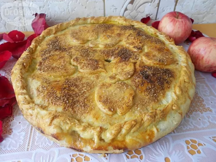 Яблочный пай с пряностями фото