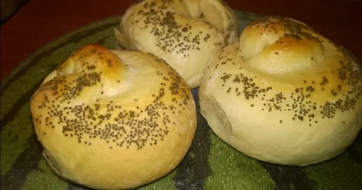 Миндально-яблочные булочки фото рецепта