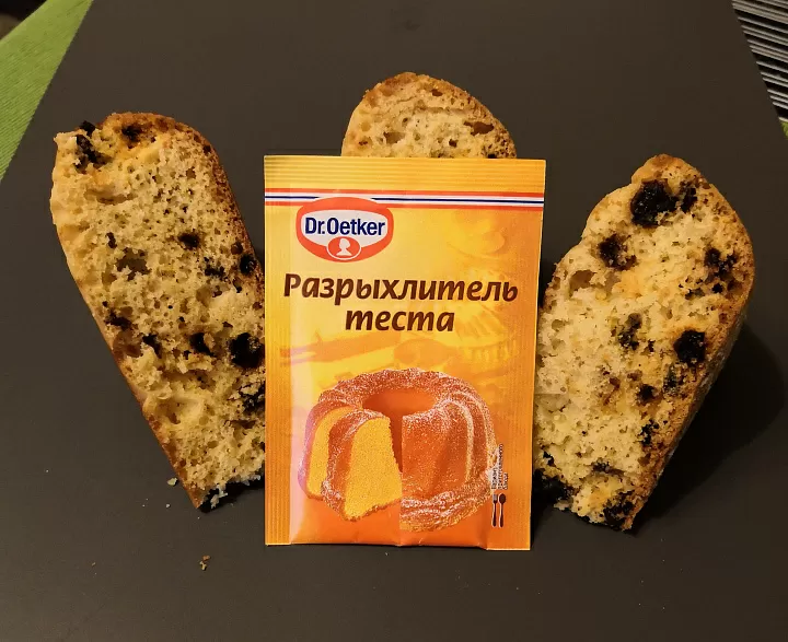 Кекс с изюмом  фото