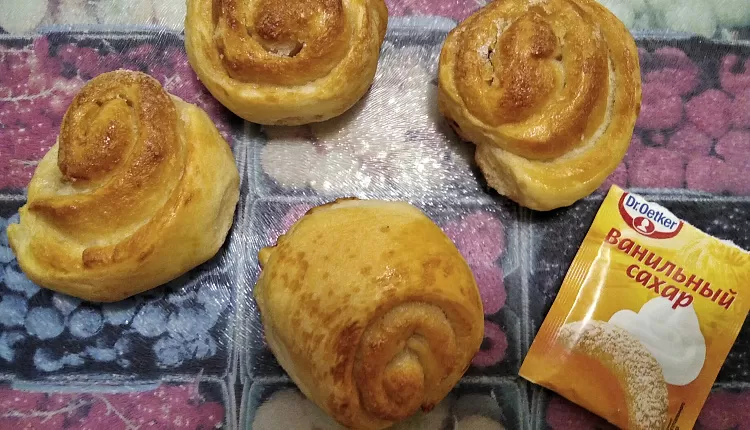 Булочки с сахаром