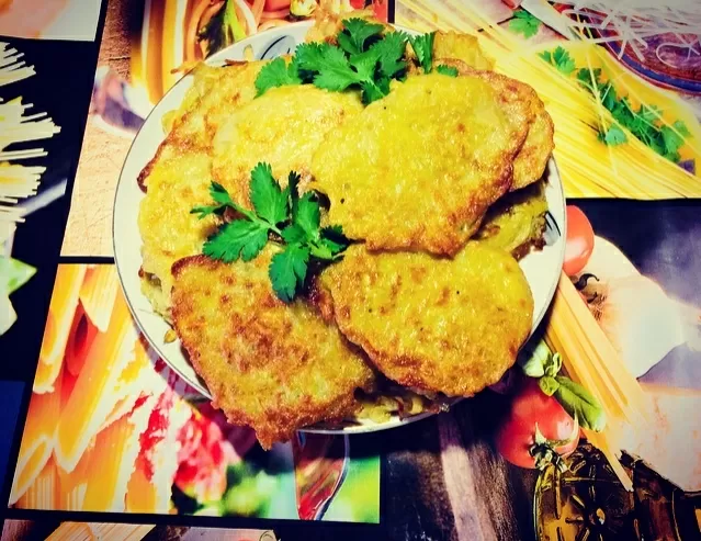 Драники с грибами фото рецепта