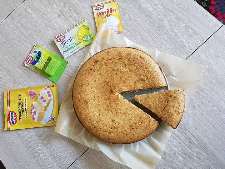 Лимонный манник с маком фото рецепта