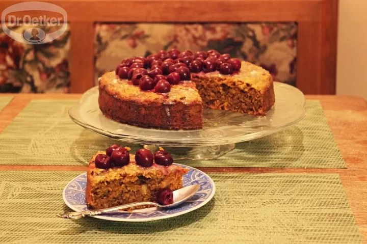 фото рецепта Морковно-ореховый пирог Морковно-ореховый пирог фото