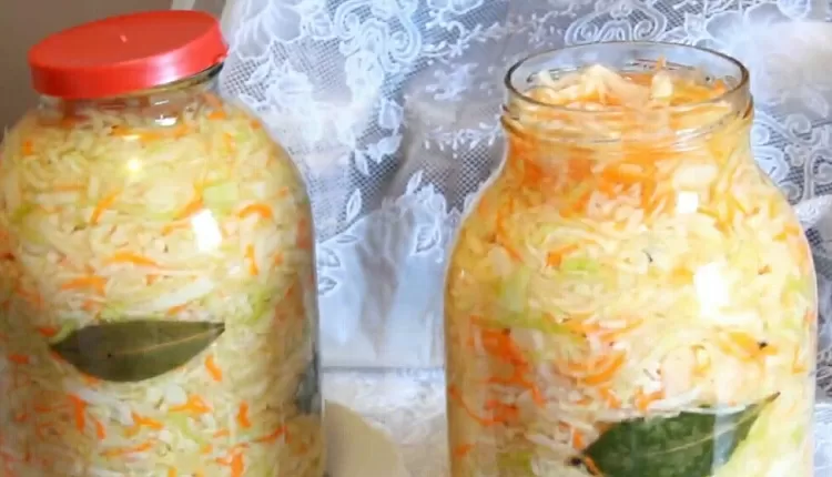 Квашеная капуста 
