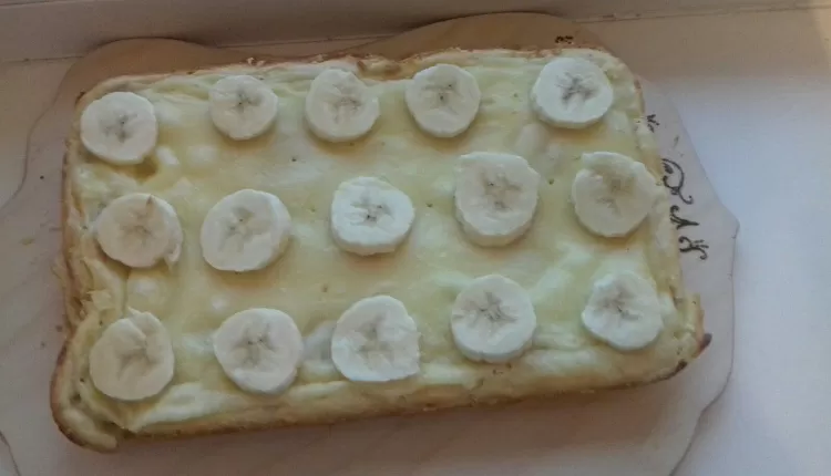 Запеканка с бананом