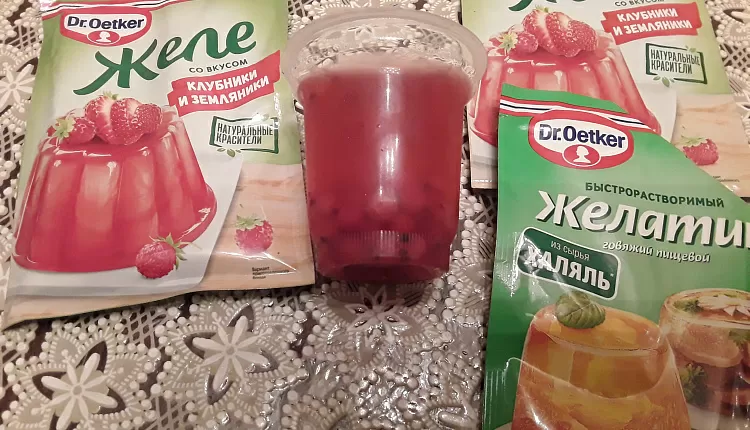 Желе из смородины