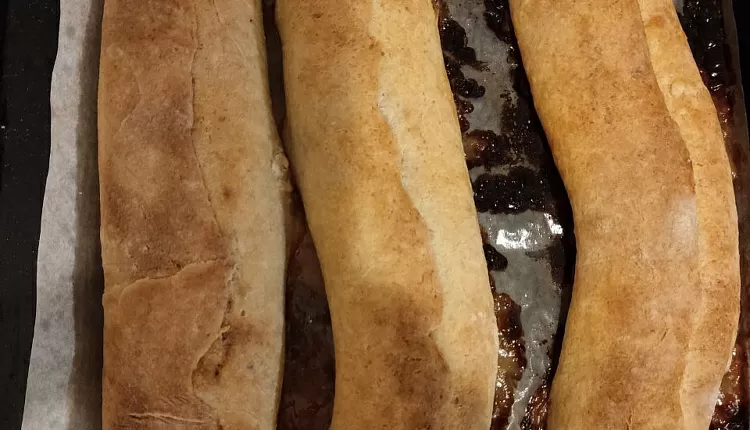 Штрудель пирог с яблоками
