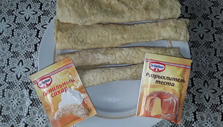 Вафельные трубочки с шоколадным кремом
