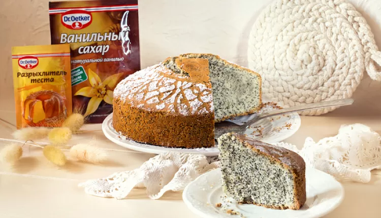 Маковый пирог