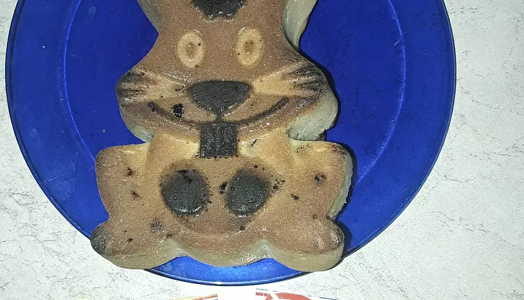 Творожный кекс с изюмом 