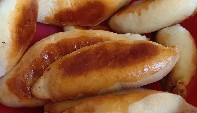 Домашние пирожки с капустой 