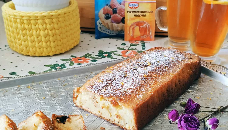 Лимонный кекс
