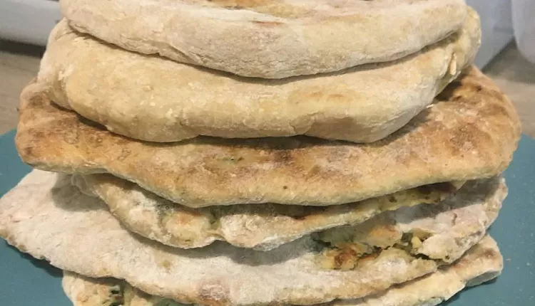 Лепешки с зеленью