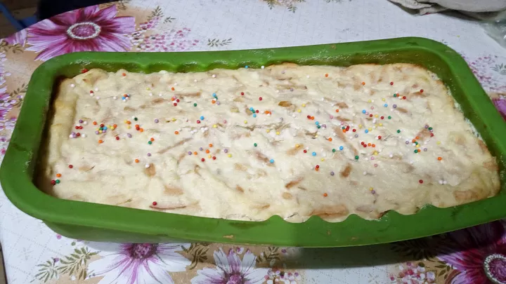 Запеканка из творога с яблоками фото