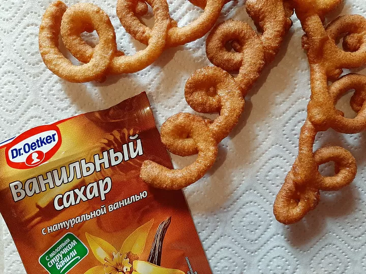 Хворост на жидком тесте фото
