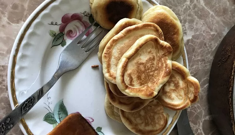 Оладьи дрожжевые