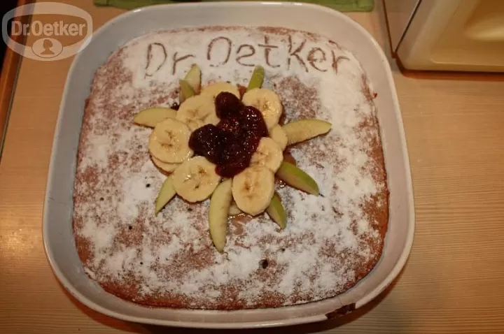 Пирог "Зимняя метель" фото