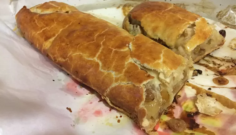 Штрудель пирог с яблоками