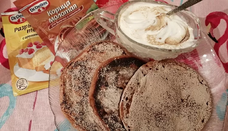 Яблочные оладушки