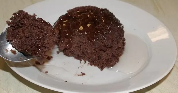 Кекс в чашке "Шоколадный" фото рецепта
